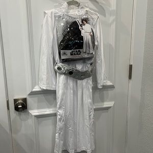 Girls princess Leia costume